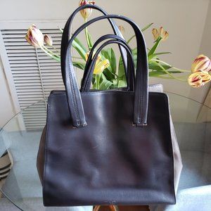 Zac Posen Leather Tote Bag